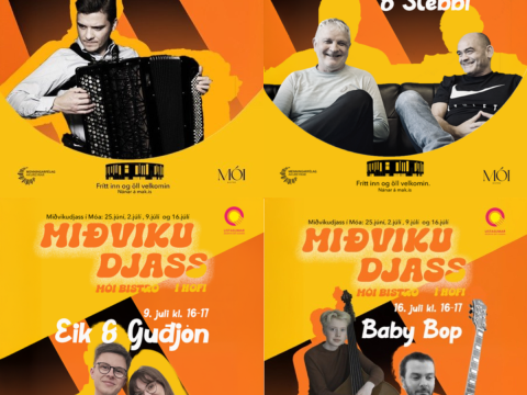 Miðvikudjass í Hofi í sumar!